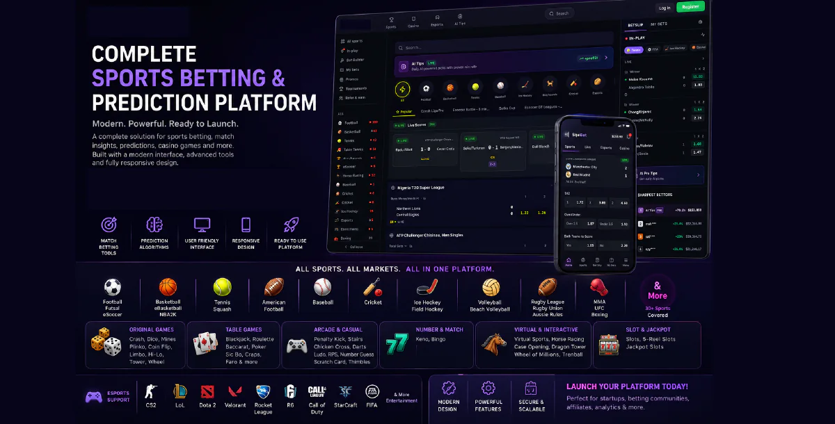 Squid | Complete Sports Betting, Casino & Prediction Platform